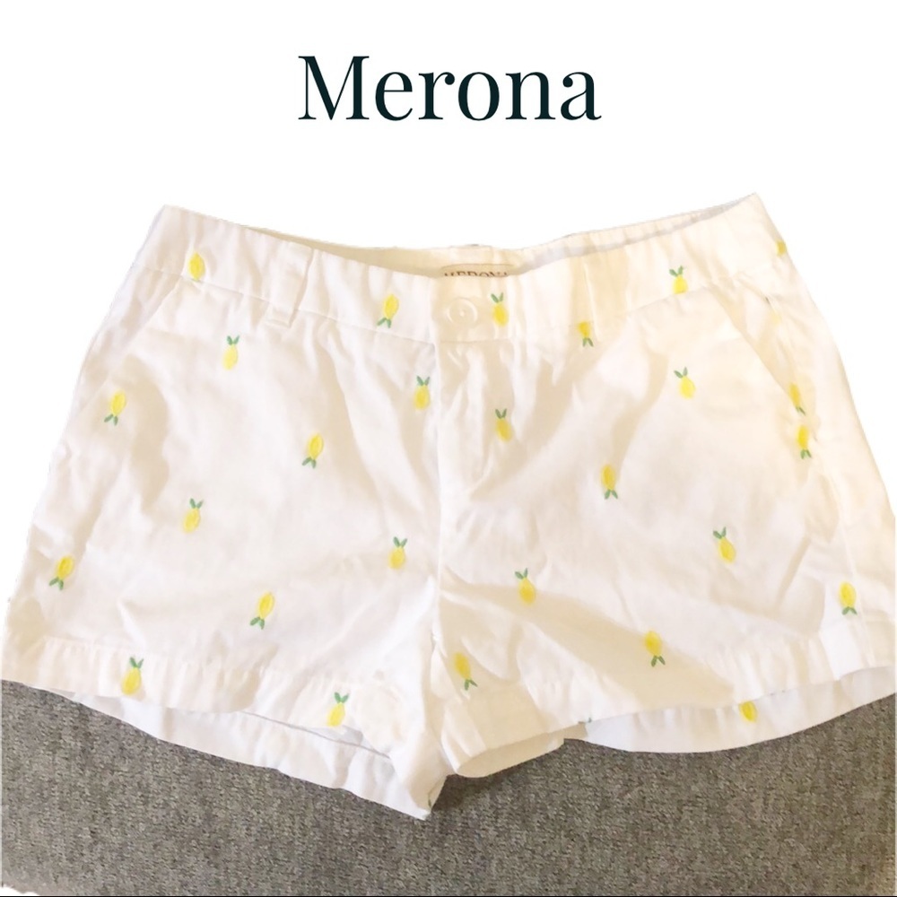 Merona | pineapple shorts | 2